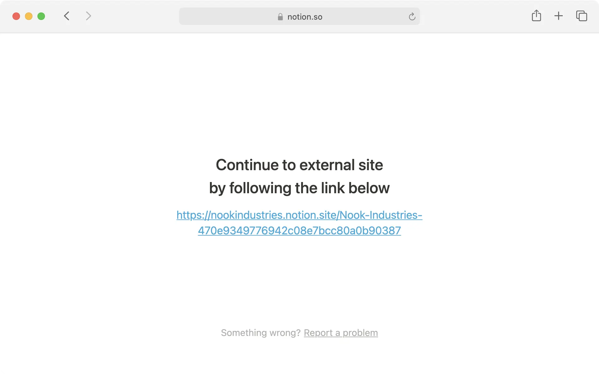 Bestehende öffentliche Seiten werden auf die neue Domain umgeleitet.