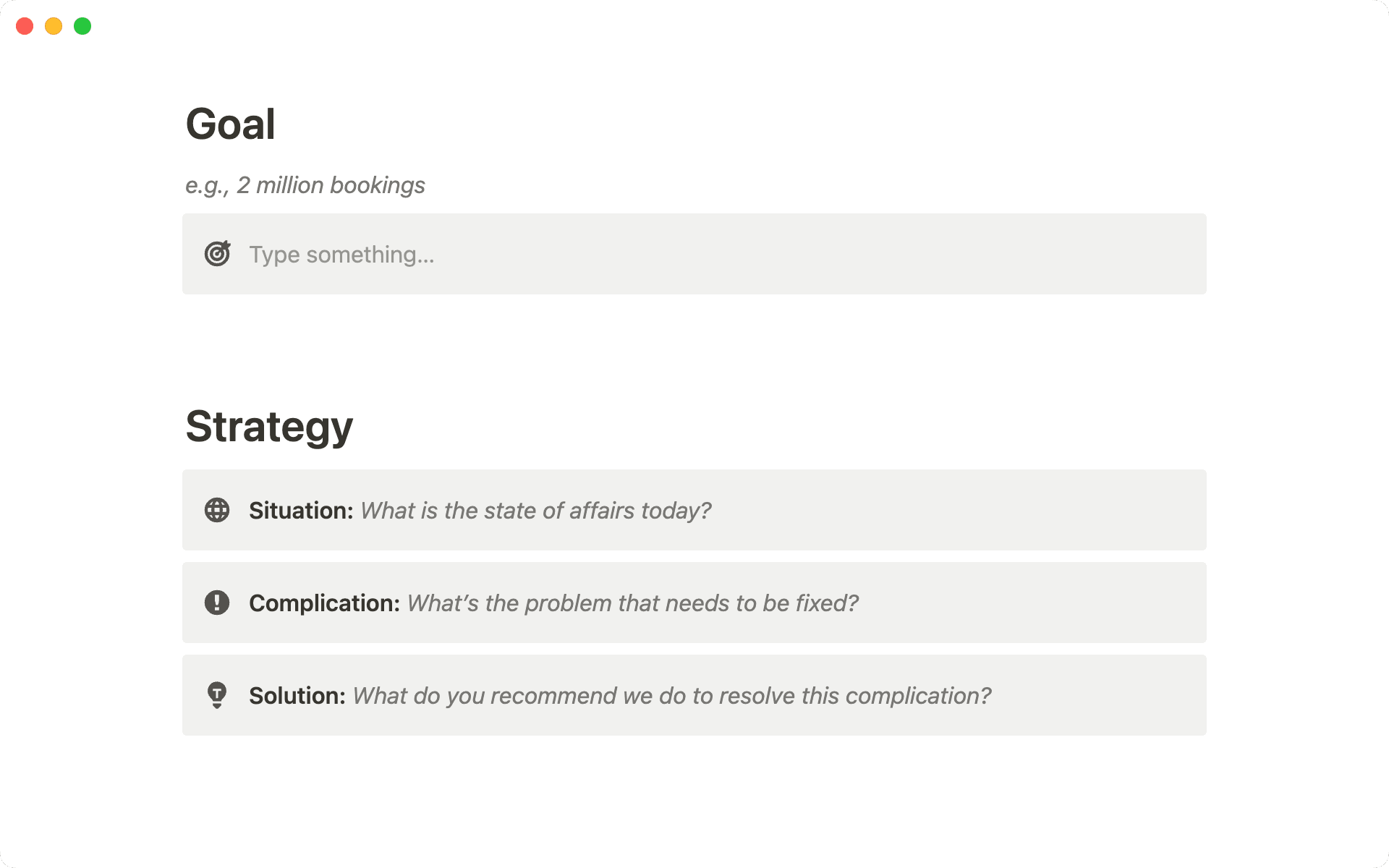 Fixez-vous un objectif clair et élaborez une stratégie.