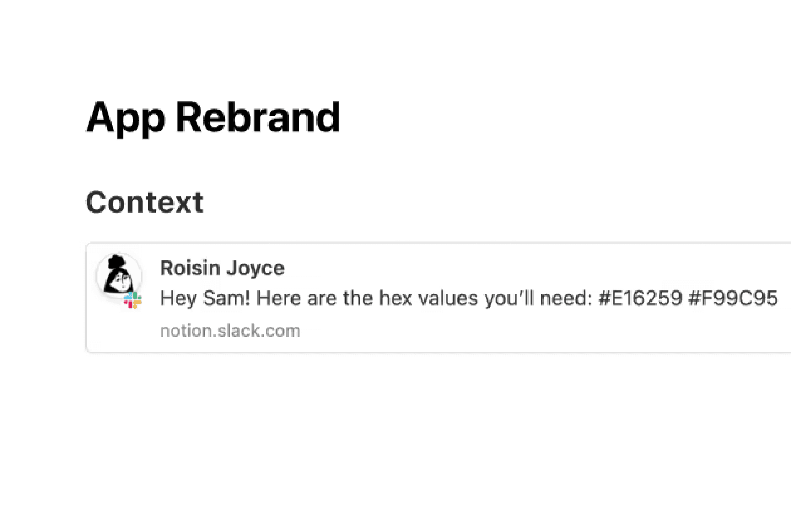 Intégrations de Slack