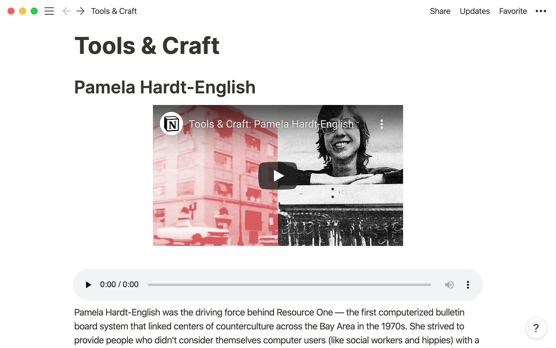 Sematkan semuanya, mulai dari video hingga file podcast, langsung di halaman Notion.