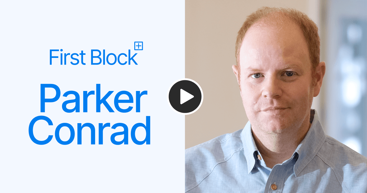 Vignette du blog FirstBlock ParkerConrad