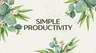 Foto profil Simple Productivity