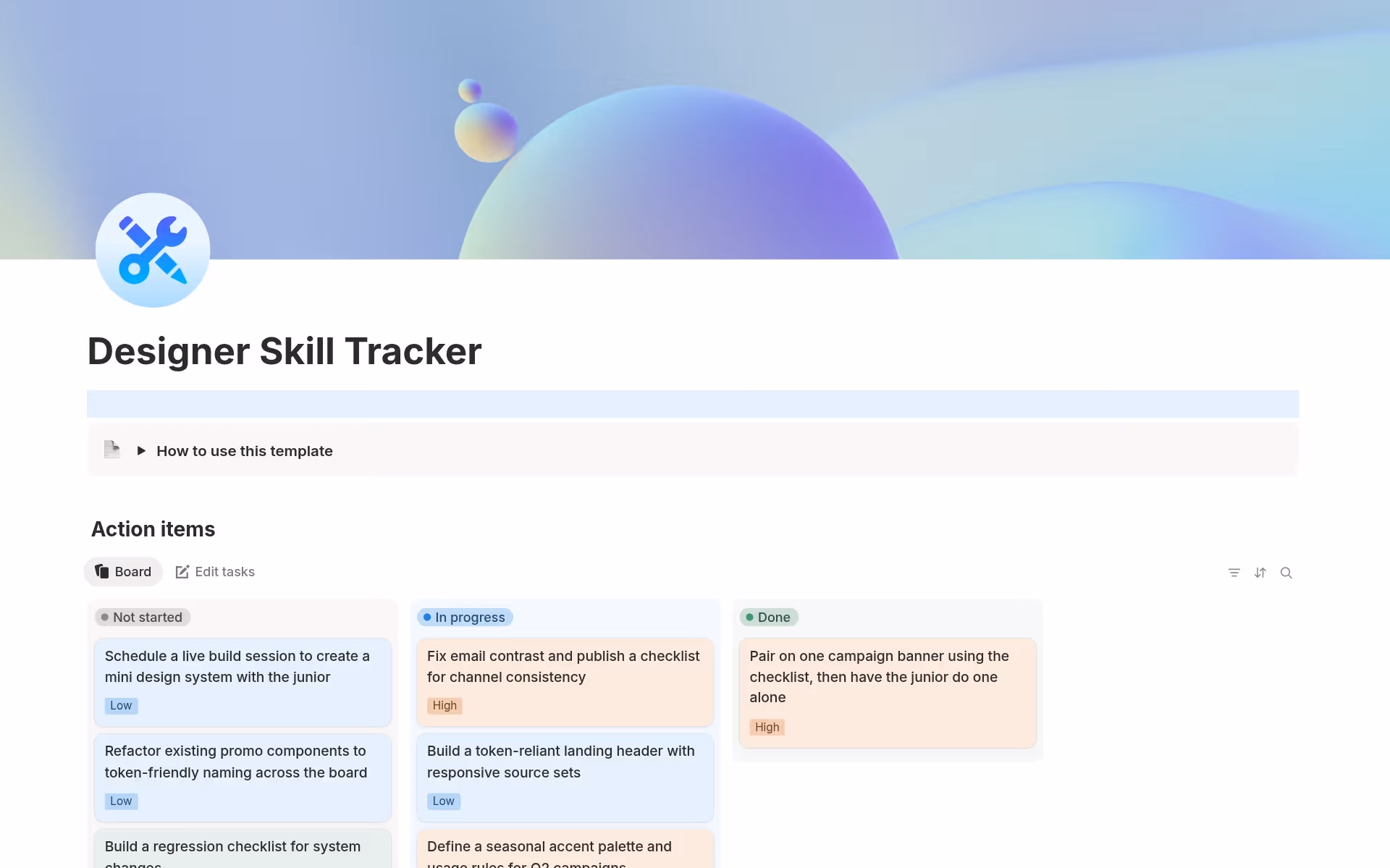 NotionによるSystems to build your best selfコレクションのスクリーンショット