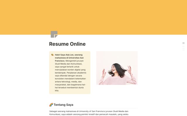 Resume Online