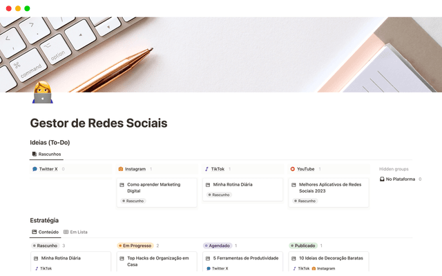 Gestor de Redes Sociais